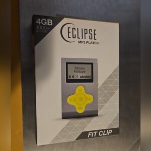Eclipse MP3 Player with Yellow Controls